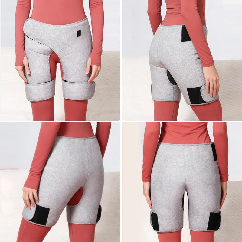 Red Light Heated Shorts - Women-Specific Abdominal Massage Wrap - 3-Level Modes &Timer -Muscle Relax Menstrual Discomfort Relief